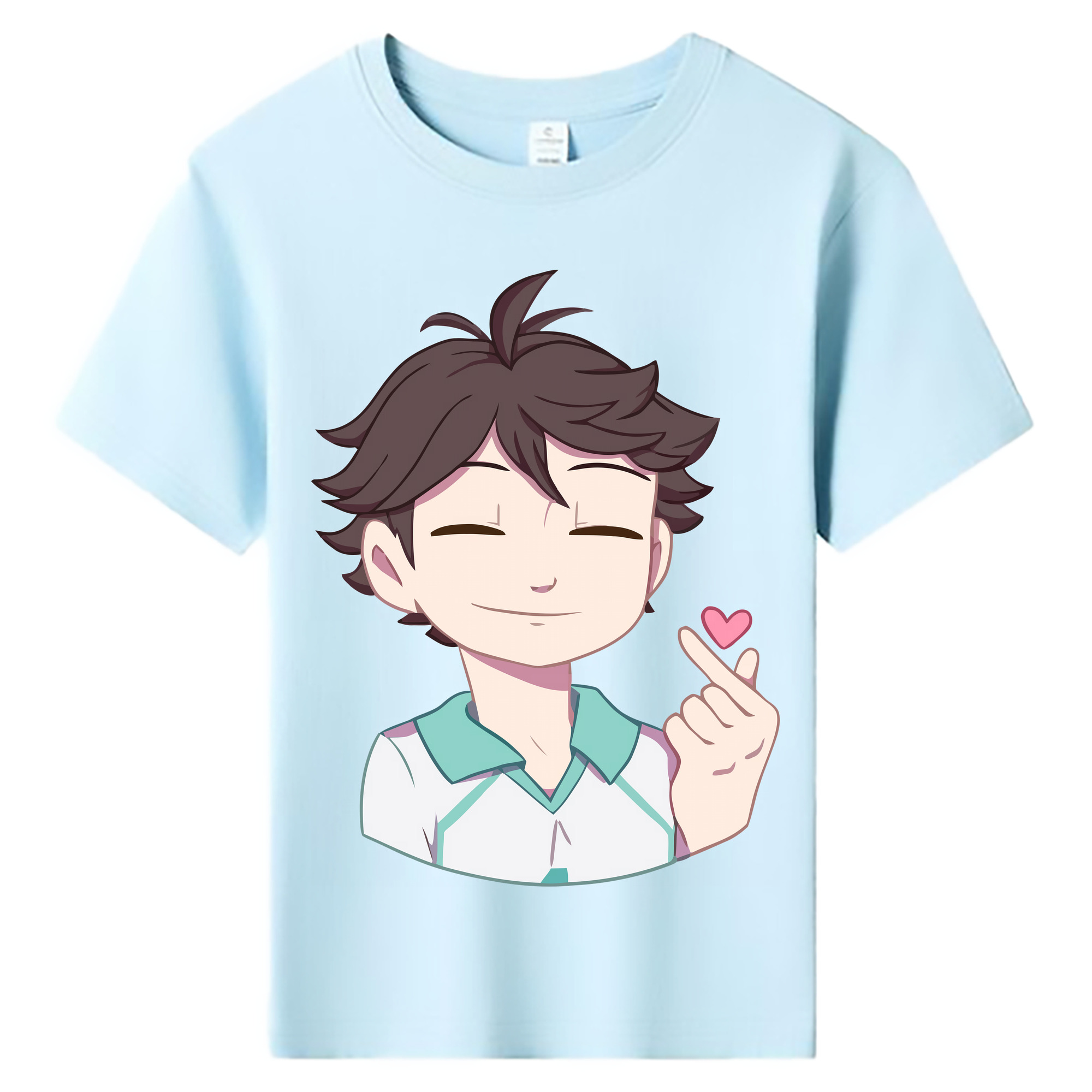 （画像用） ハイキュー!! Haikyu!! 綿100％キッズTシャツ（フロントプリント）